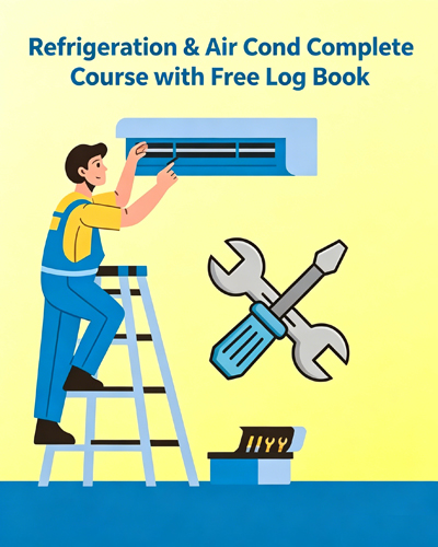 08Refrigeration & Air Cond Complete Course Refrigeration & Air Cond Complete Course with Free Log Book