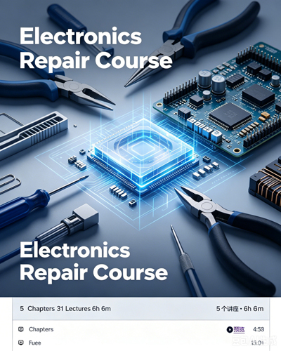 Learn to Repair & Troubleshoot Electronics
